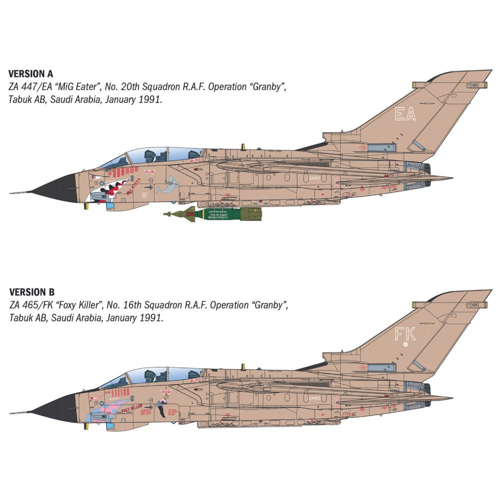 Italeri 2521 Tornado GR.1 Desert Storm RAF 1:32 Model Kit