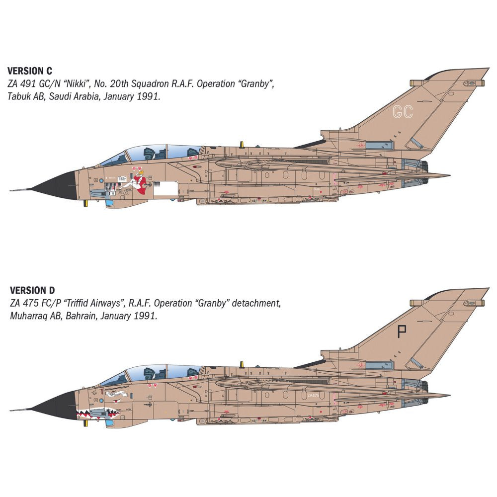 Italeri 2521 Tornado GR.1 Desert Storm RAF 1:32 Model Kit
