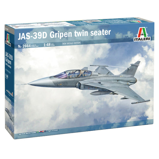 Italeri 2664 Saab JAS-39D Gripen Twin Seater 1:48 Model Kit