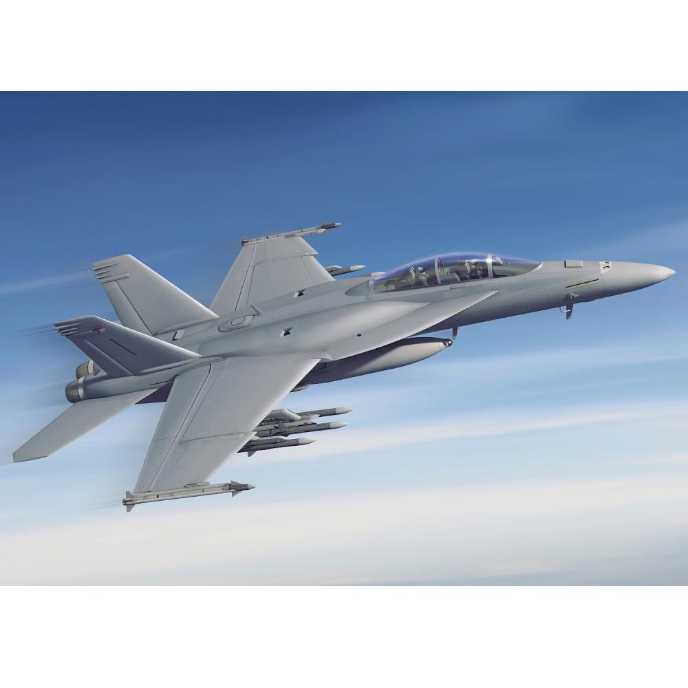 Italeri 2791 F/A 18 Super Hornet 1:48 Plastic Model Plane Kit