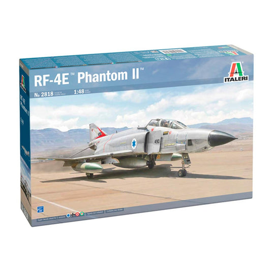 Italeri 2818 RF-4E Phantom II 1:48 Aircraft Plastic Model Kit