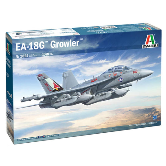 Italeri 2824 EA-18G Growler 1:48 Plastic Model Kit