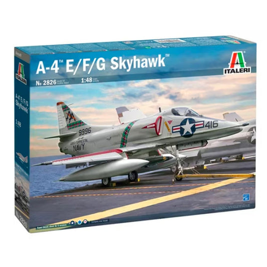 Italeri 2826 A-4 E/F/G Skyhawk 1:48 Plastic Model Kit