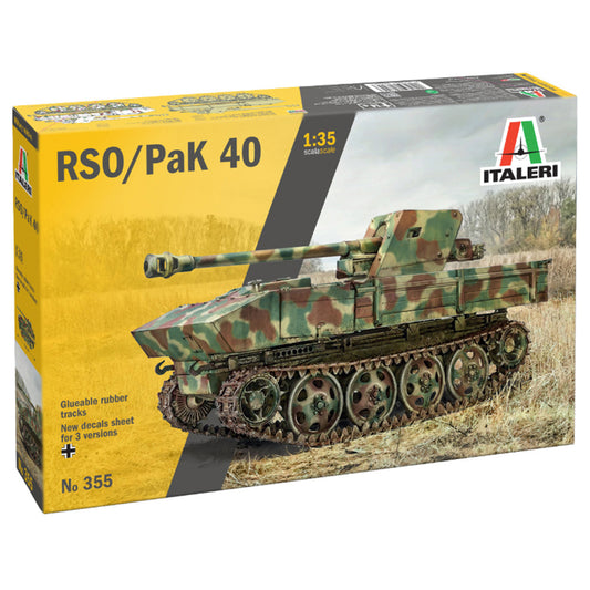 Italeri 355 7.5cm RSO with PAK40 RR 1:35 Model Kit