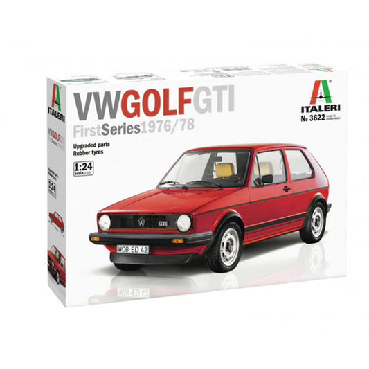 Italeri 3622 VW Golf GTI Rabbit 1:24 Plastic Model Car Kit