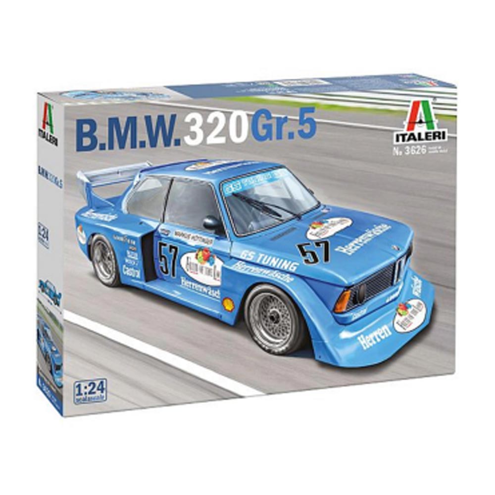 Italeri 3626 BMW 320 GR.5 Car 1:24 Plastic Model Kit
