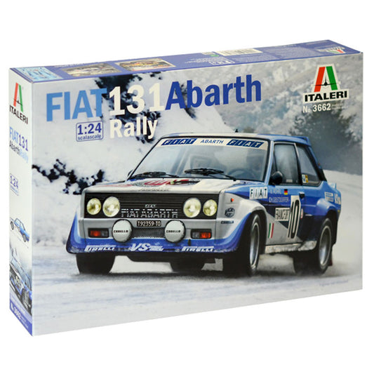 Italeri 3662 Fiat 131 Abarth Rally 1:24 Plastic Model Kit