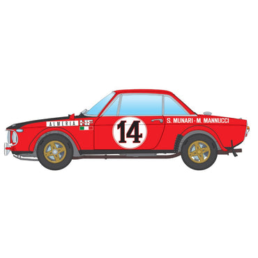 Italeri 3670 Lancia Fulvia HF Rally Monte Carlo 1972 1:24 Model Kit