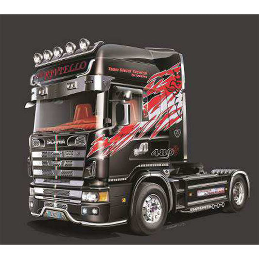 Italeri 3922 Scania 164L Topclass 1:24 Truck Model Kit