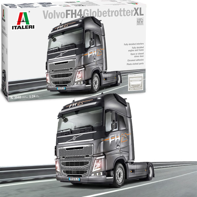 ITALERI Volvo FH4 Globetrotter XL 3940 1:24 Truck Model Kit