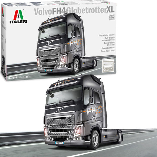 ITALERI Volvo  FH4 Globetrotter XL 3940 1:24 Truck Model Kit