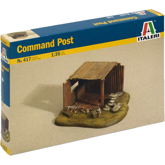 ITALERI Command Post Military 417 1:35 Accessories Model Kit