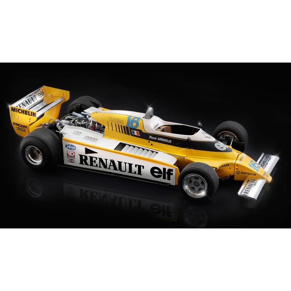 ITALERI 4707 Renault RE23 Tubo F1 Car 1:12 Plastic Model Kit