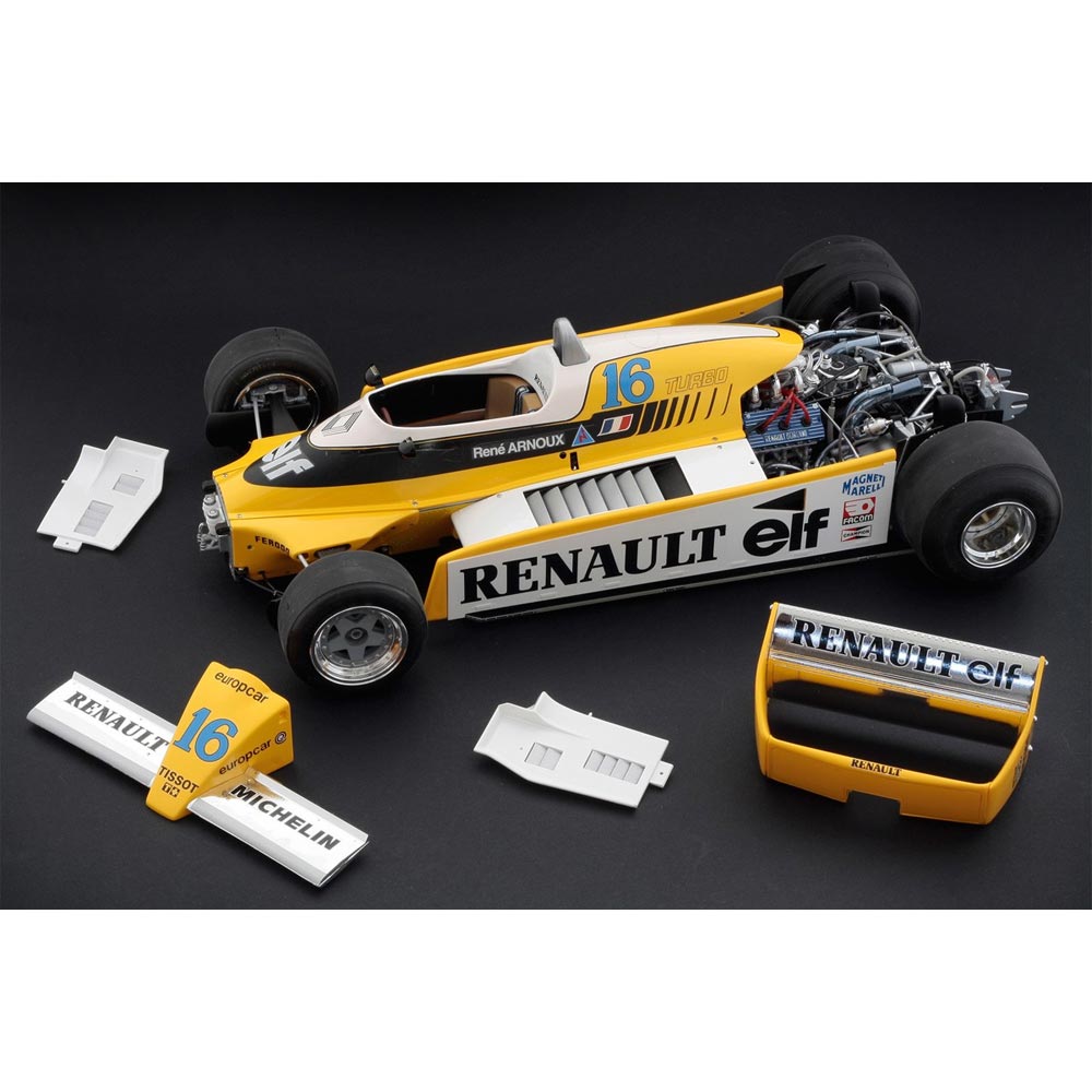 ITALERI 4707 Renault RE23 Tubo F1 Car 1:12 Plastic Model Kit