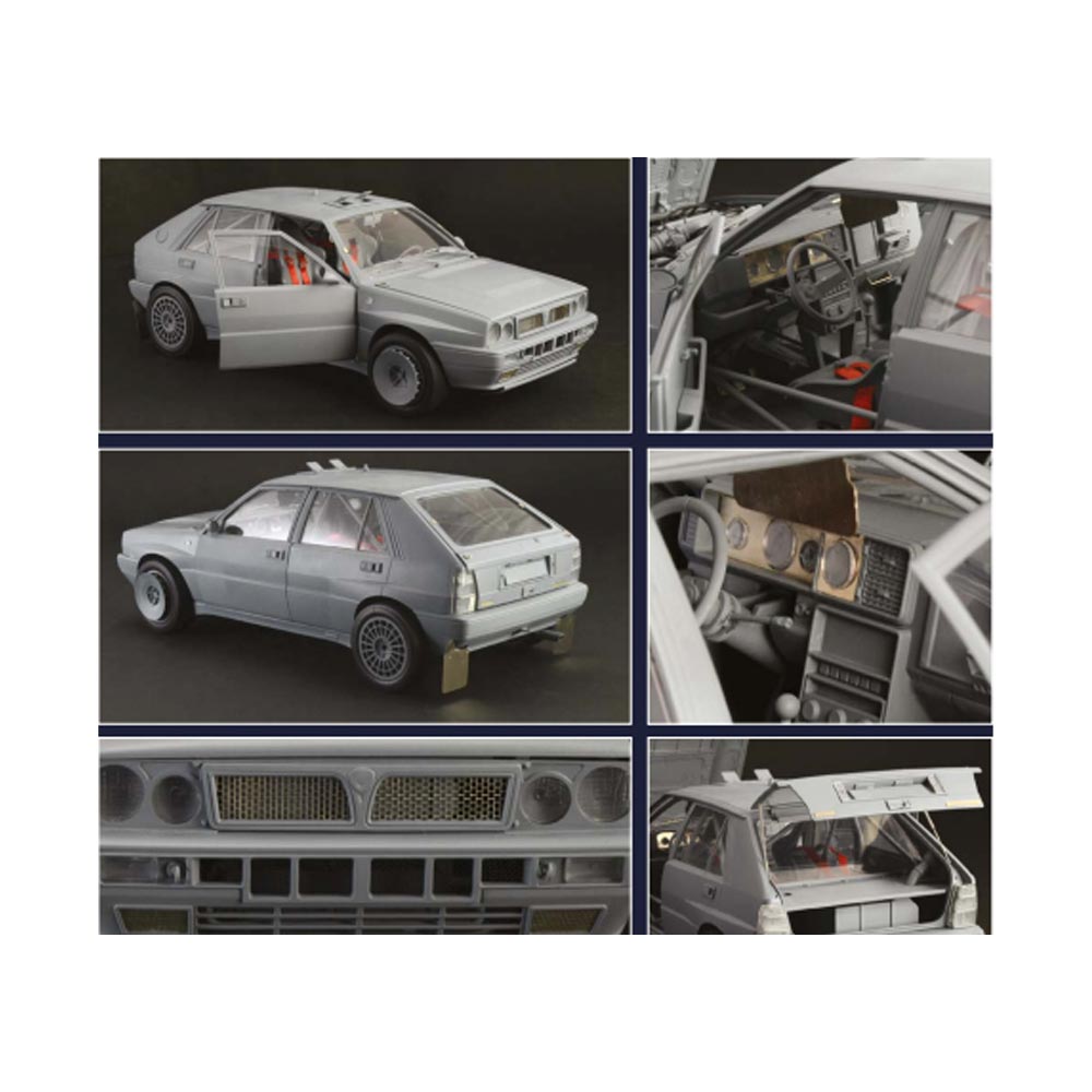 Italeri 4709 Lancia Delta HF Integrale 16V 1:12 Model Rally Car Kit
