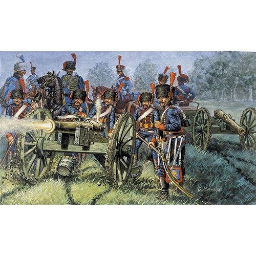 ITALERI French Line/guard Artillery A 6018 1:72 Model Kit Figures