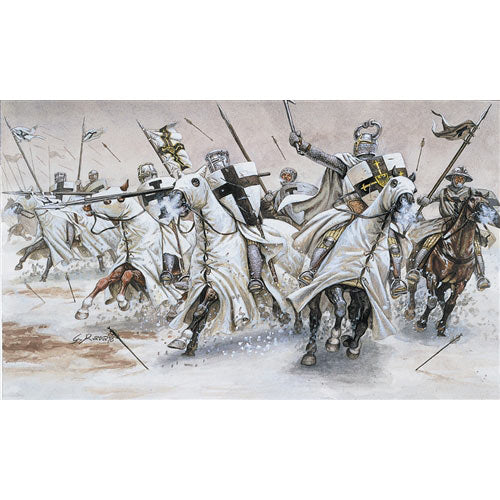 ITALERI Teutonic Knights 6019 1:72 Model Kit Figures
