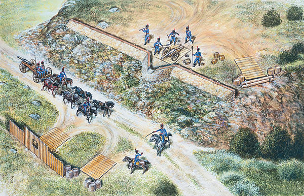 ITALERI Napoleonic French Artillery Set 6031 1:72 Military Figures Kit