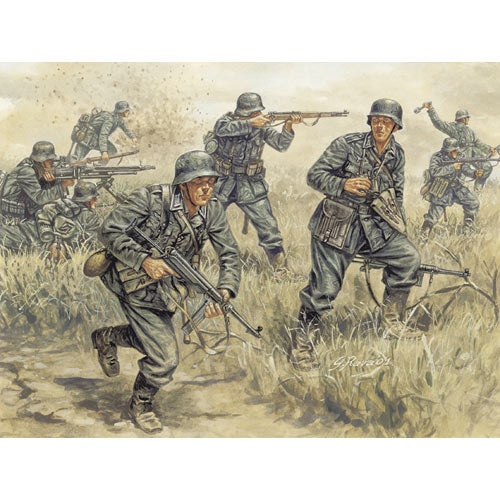 ITALERI German Infantry 6033 1:72 Figures Kit