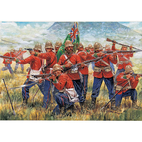 ITALERI Zulu Wars - British Infantry 6050 1:72 Figures Model Kit