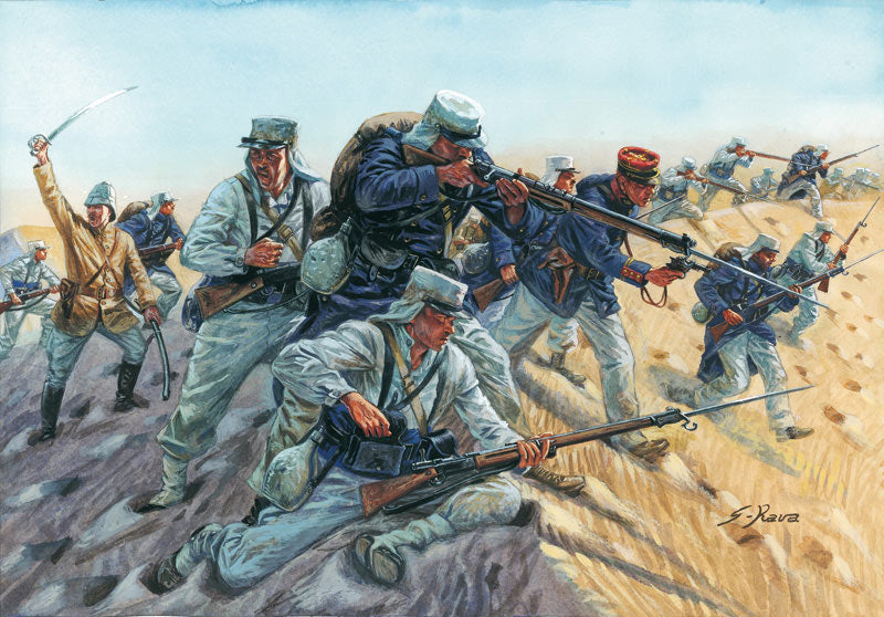 ITALERI French Foreign Legion - Colonial Wars 6054 1:72 Figures Model Kit