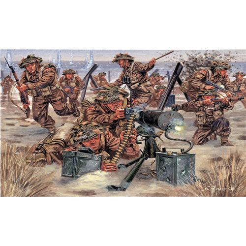 ITALERI WWII British Infantry B2004 6056 1:72 Figures Kit