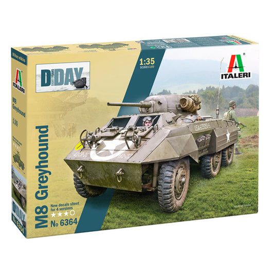 Italeri 6364 M-8 Greyhound D-Day 80th Anniversary 1:35 Model Kit
