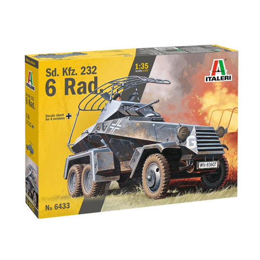 Italeri 6433 Sd.Kfz. 232 6-Rad 1:35 Plastic Model Kit
