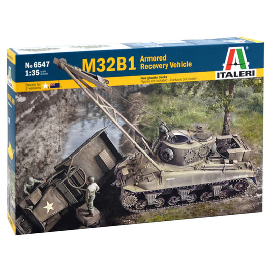 ITALERI M32B1 ARV Armoured Recovery Vehicle 6547 1:35 Military Model Kit