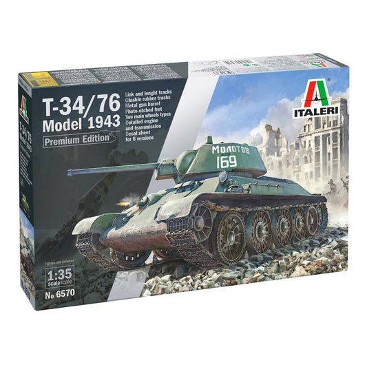 Italeri 6570 T-36/76 Model 1943 1:35 Model Kit