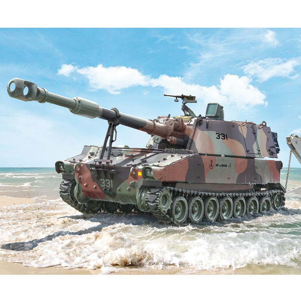 Italeri 6589 M109/A2-A3-G 1:35 Plastic Tank Model Kit
