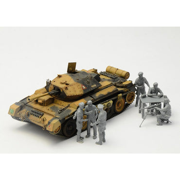 Italeri 6592 Crusader MK.III w/British Tank Crew 1:35 Plastic Model Kit