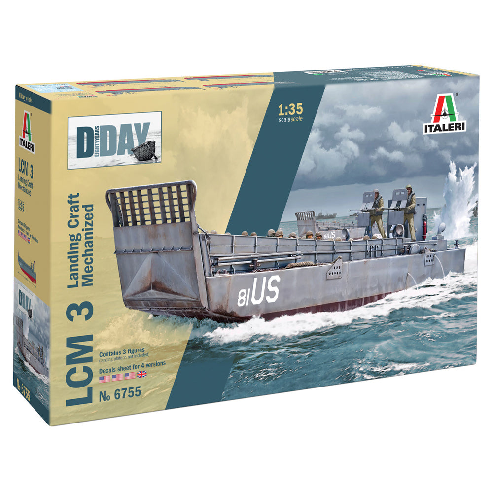 Italeri 6755 LCM3 D-Day 80th Anniversary 1:35 Model Kit