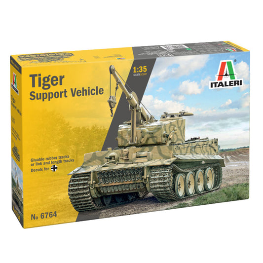 Italeri 6764 Tiger Support Vehicle 1:35 Model Kit