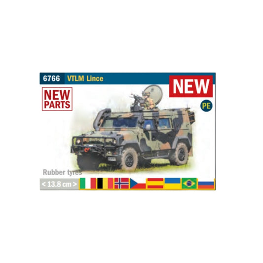 Italeri 6766 Iveco VTLM Lince Infantry Mobility Vehicle 1:35 Model Kit