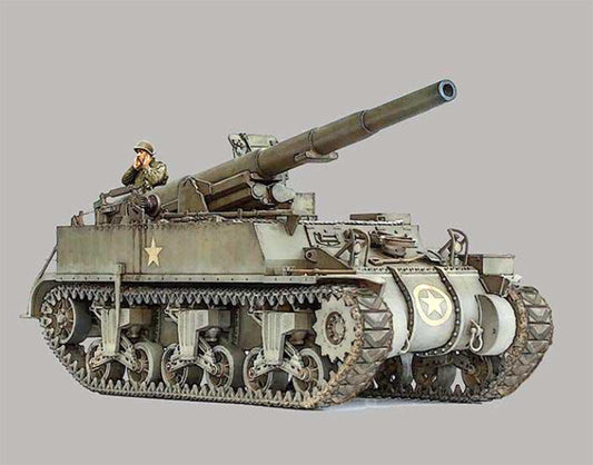 ITALERI 7076 M-12 GMC Self-Propelled Gun 1:72 Military Model Kit