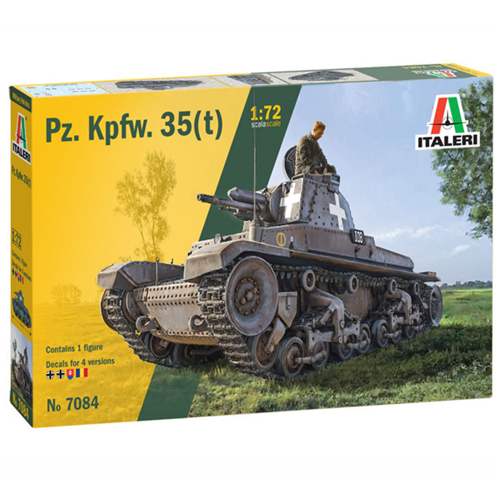 Italeri Pz.kpfw.(35t) 1:72 Plastic Model Kit 7084
