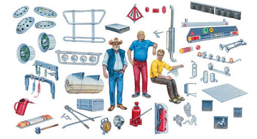 ITALERI Truck Accessories II 720 1:24 Model Kit Trucks