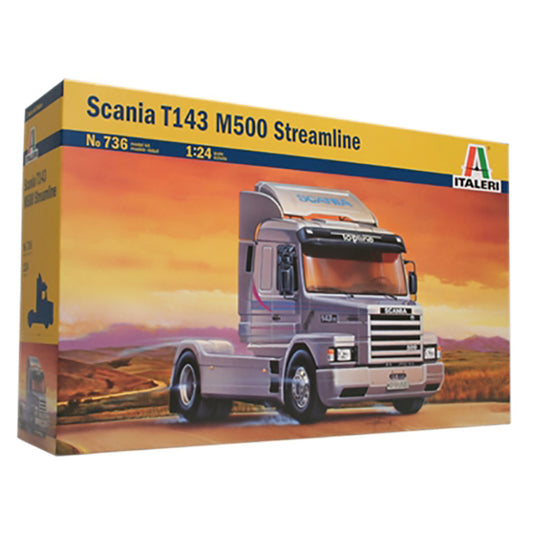 Italeri 736 Scania T143 M500 Topline 1:24 Model Kit