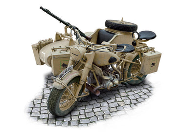 ITALERI 7403 BMW R75 with Sidecar 1:9 Bike Model Kit