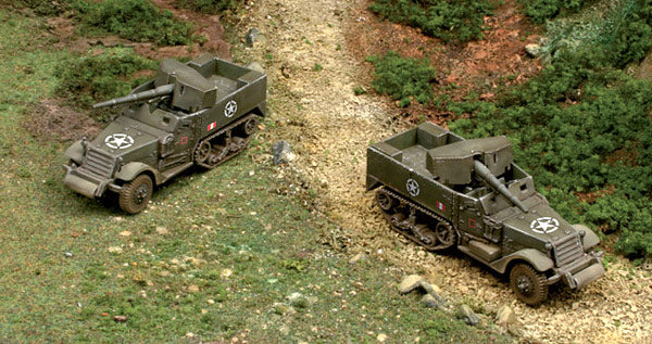 ITALERI M3 75mm Gun Motor Carriage 7510 1:72 Fast Assembly Model Kit