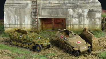 ITALERI Sd. Kfz. 251/1 Ausf C 7516 1:72 Military Model Kit