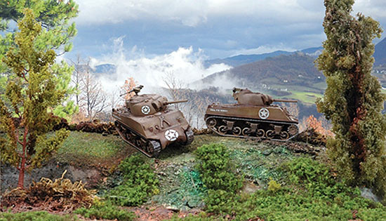 ITALERI Sherman M4 A3 7518 1:72 Military Vehicle Model Kit Tanks
