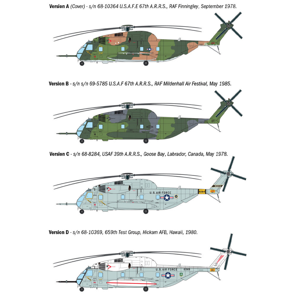 Italeri 91035 HH-53C Super Jolly Green Giant 1:72 Model Kit