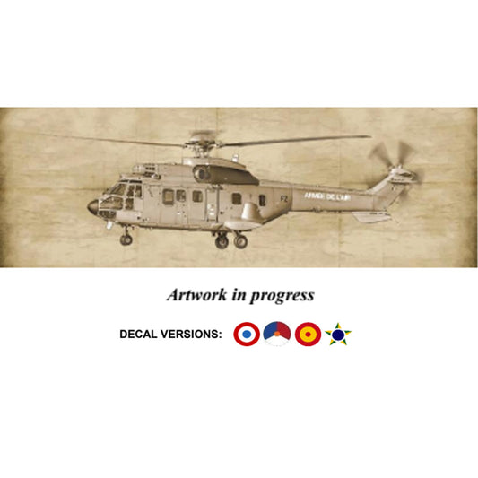 Italeri 91096 AS332 Super Puma 1:72 Model Kit