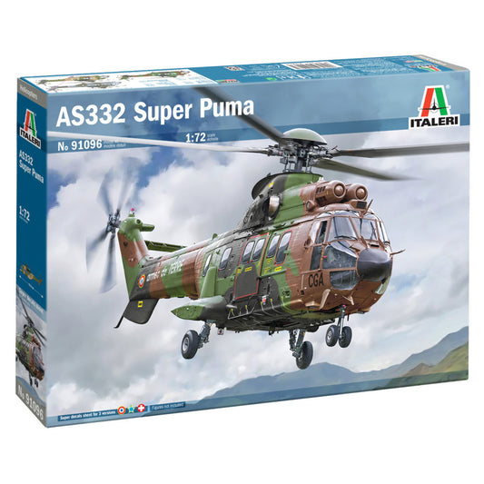 Italeri 91096 AS332 Super Puma 1:72 Model Kit