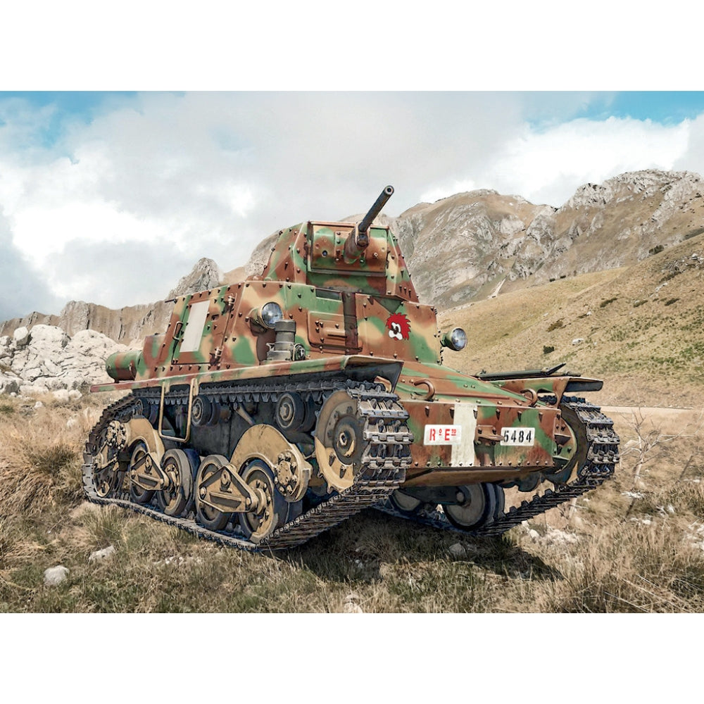 Italeri 96553 Carro Armato L6/40 Light Tank 1:35 Model Kit