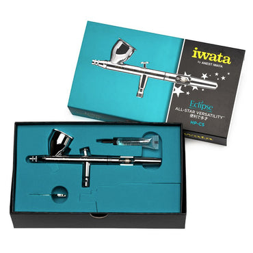 Iwata Eclipse HP-CS Airbrush Premium Compressor Bundle Kit