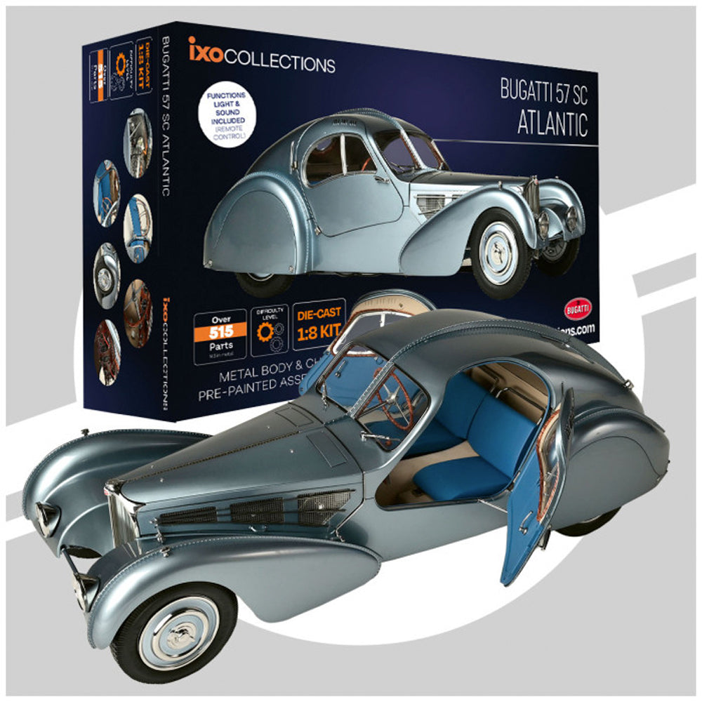 IXO Full Kit: Bugatti SC57 Atlantic 1:8 Metal Model Kit