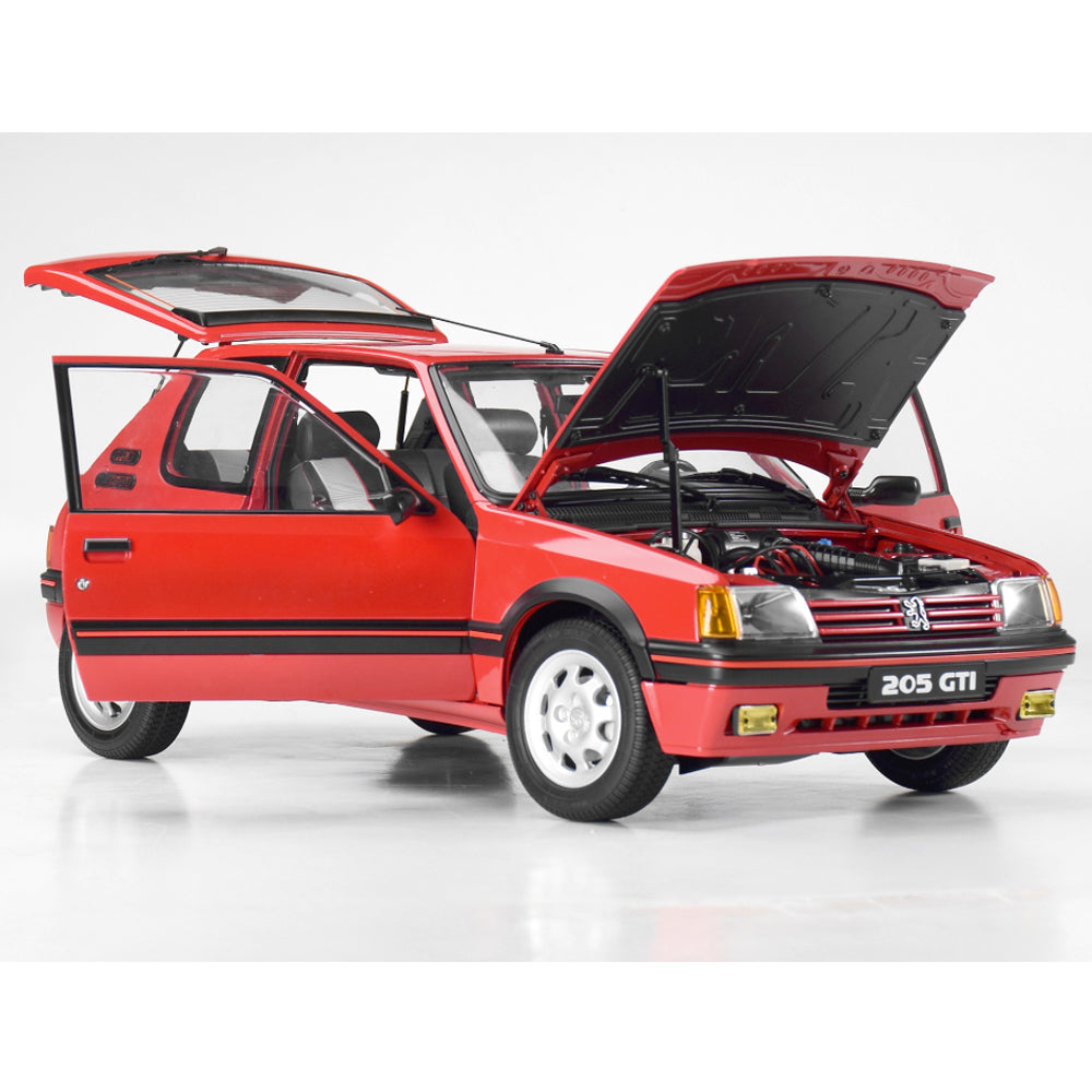 IXO Peugeot 205 1.9 GTI Red 1:8 Metal Model Kit